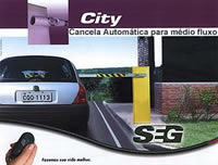 SEG BARRA MEDIO FLUJO CITY Barrera automática para medio flujo marca SEG.